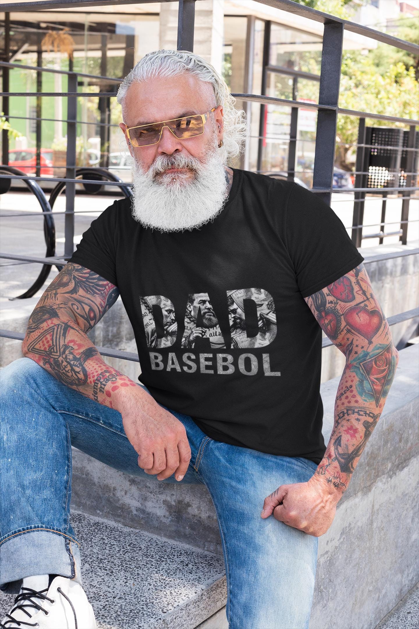 Baseball Dad Unisex T-Shirt, Perfect Gift for Baseball Lovers, Father's Day Tee, Sports Shirt, Casual Wear