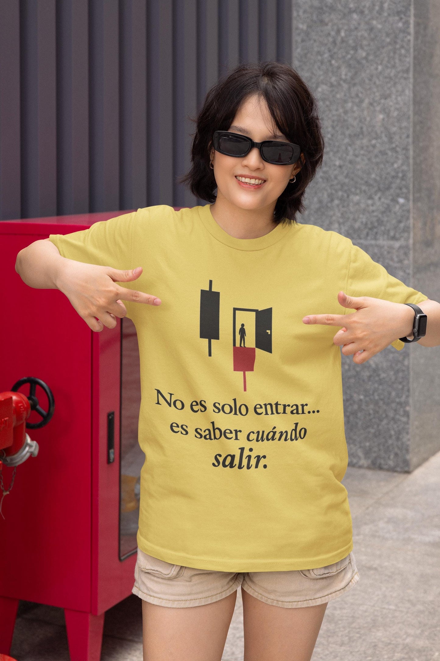 Unisex T-Shirt, Spanish Quote Design, Market Psychology Philosophy, Fits DiseConSentido, Gift Idea Tee Top Shirt, Graphic Tee Shirt