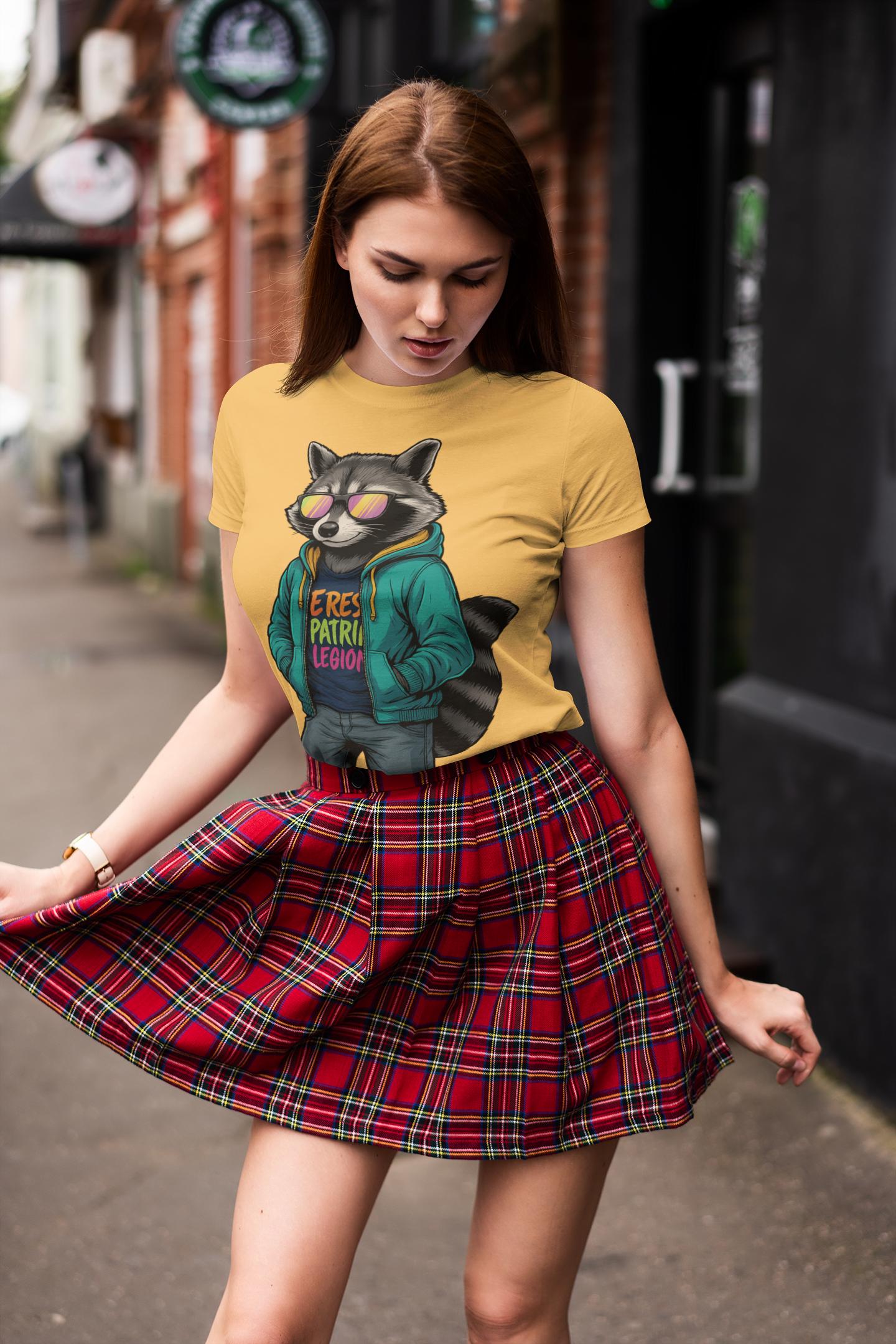 Cool Cat Graphic Tee - Perfect for Casual Outings, Gifts for Cat Lovers, Birthday Shirts, Graphic T-Shirts, Unique Animal Apparel