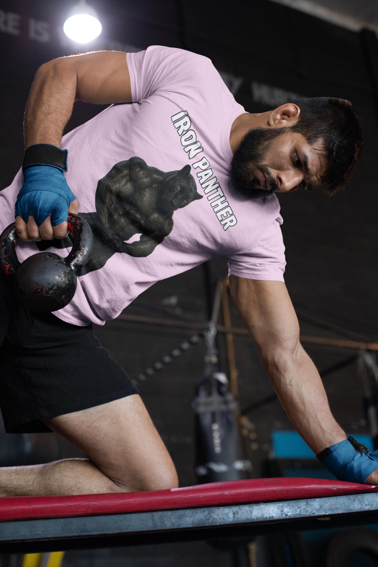 Iron Panther Unisex T-shirt - Bold Graphic Tee, Strength Resilience Style, Gym Lover Streetwear, Premium Comfort Colors, Unique Gift, US