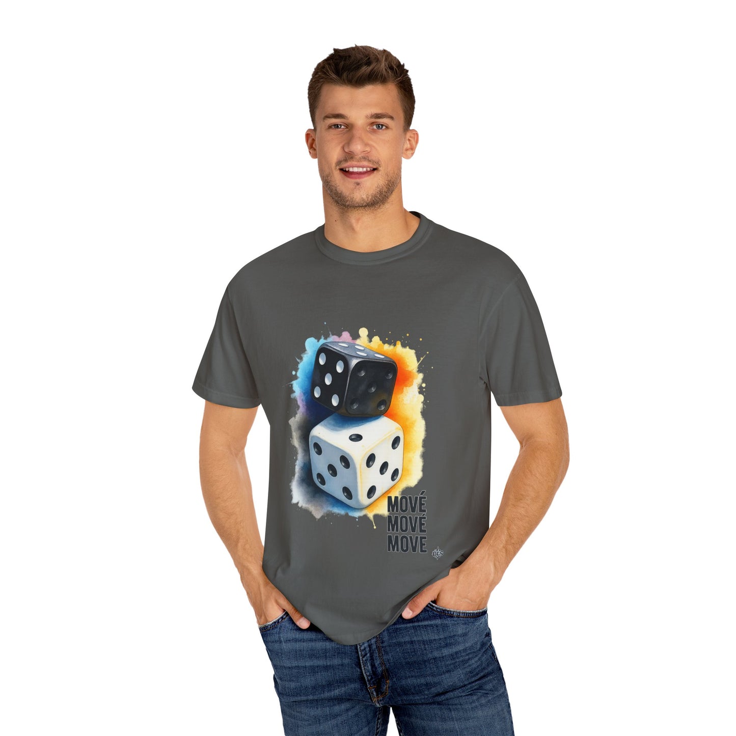 Dice Movement Unisex T-shirt - DADOS MOVE Urban Streetwear Statement