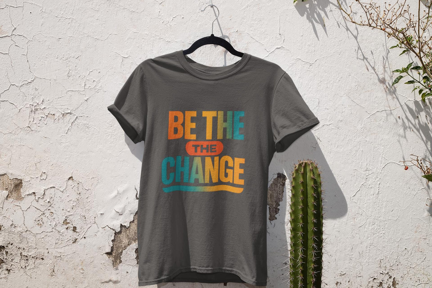 Empowerment Tee, Be the Change Shirt, Activist Unisex Top, Peace Day Gift, Earth Day Present, Inspirational Graphic Tee