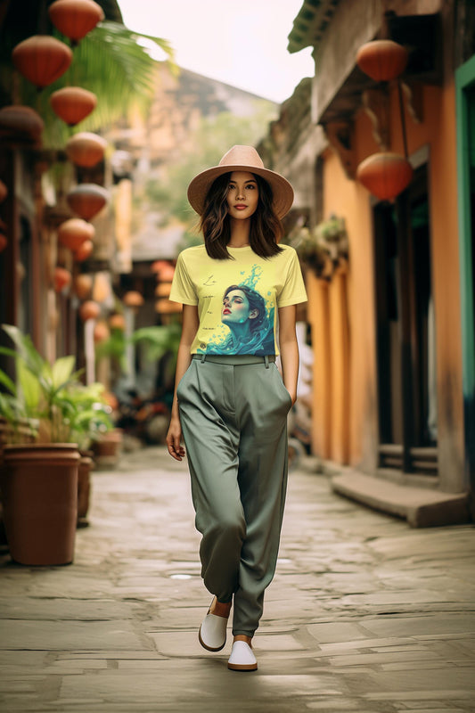 Bright and Artistic Unisex Tee - Perfect for Summer, Gift for Art Lovers, Casual Wear, Statement Shirt, Festival Outfit