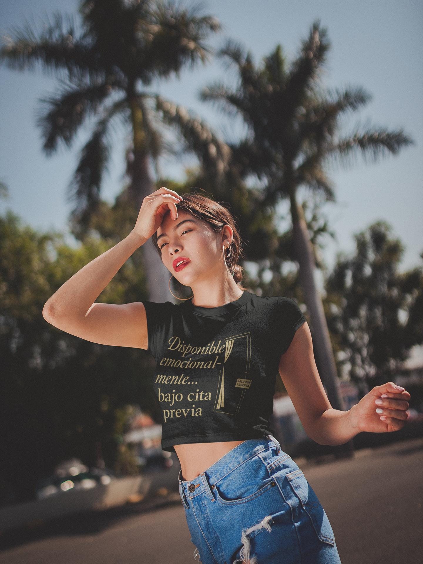 Women's Boxy Tee - Elegant and Witty Statement Piece for Introverts and Extroverts, Unique Gift or Everyday Wear, Quiet Luxury with a Dash