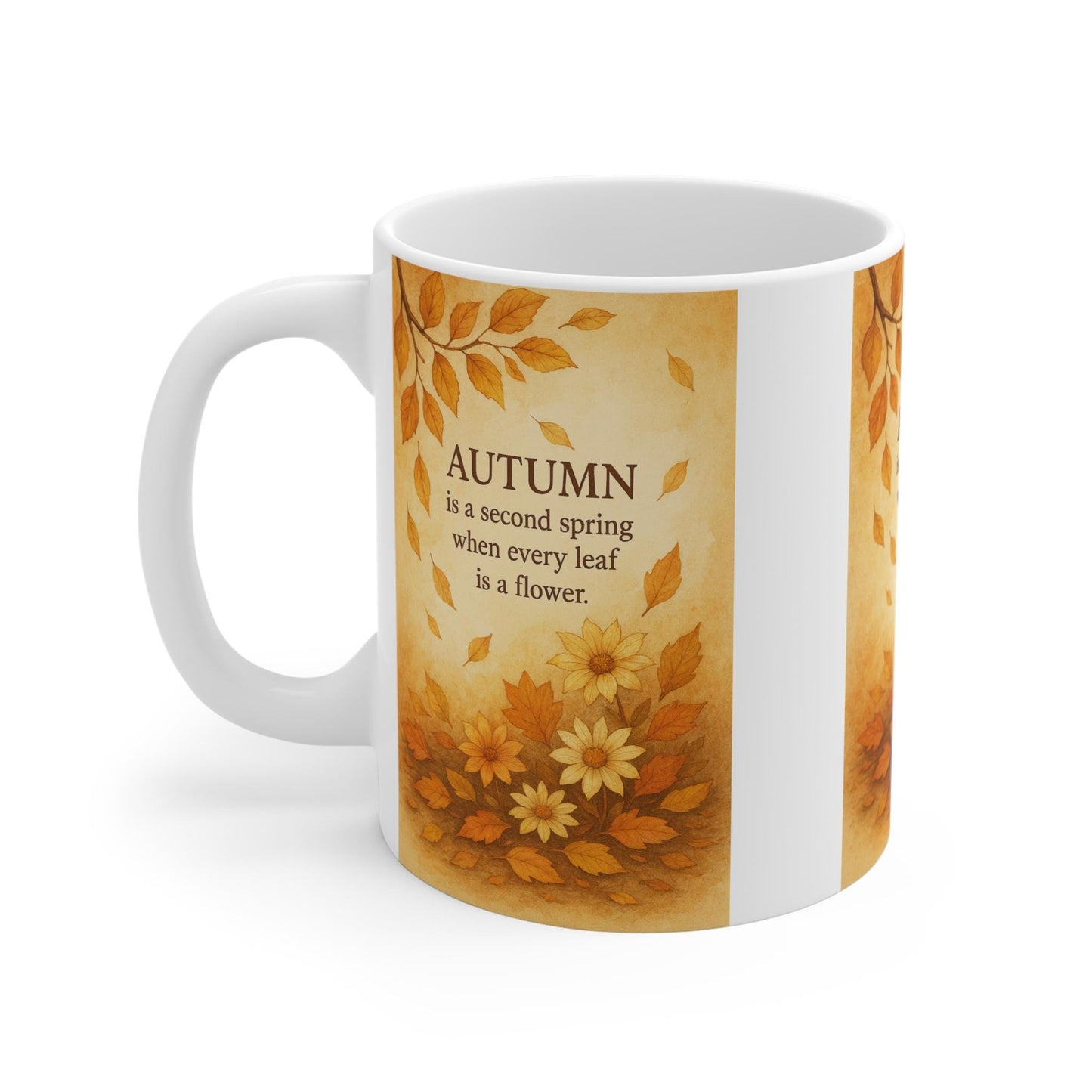 Autumn Mugs, Coffee Cup, Fall Tea Mug, Seasonal Drinkware, October Kitchen Decor