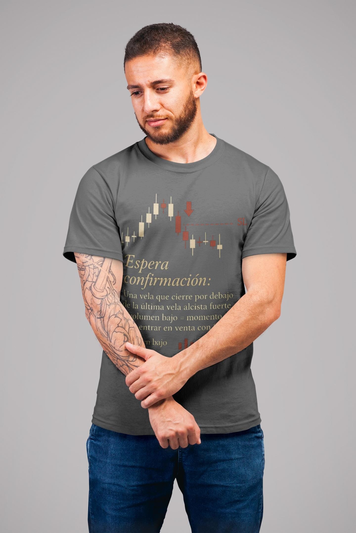 Trading Psychology Shirt | Candle Close Rule Graphic | Trend Reversal Signal | Forex Humor Tee | Technical Analysis Design