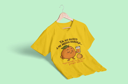 Funny Self-Love Shirt ,No More Soulmate Hunting, Citrus Empowerment Tee