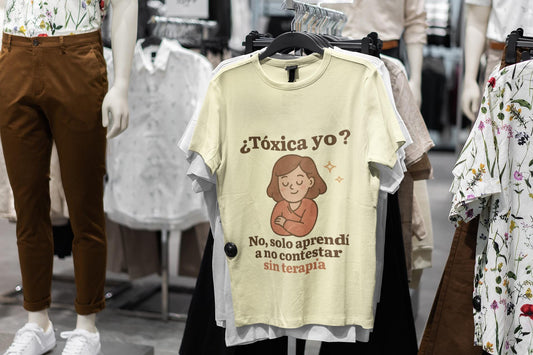 Funny Mental Health Shirt , Not Toxic, Just in Therapy,  Self-Aware Sarcastic Tee for Women