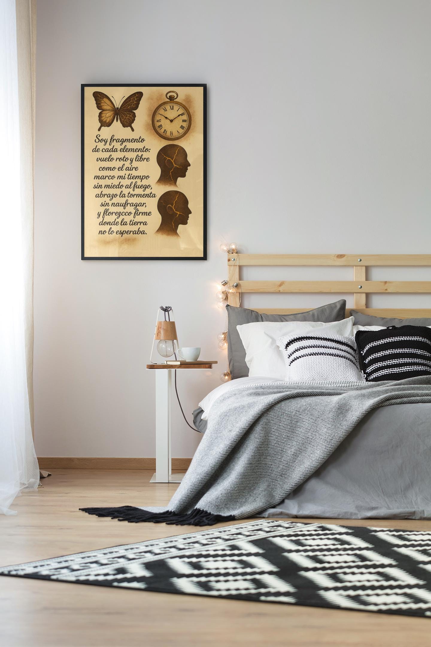 Wait or Be Eaten – Trading Psychology Poster | Digital Wall Art for Forex Traders & Funded Account Mindset