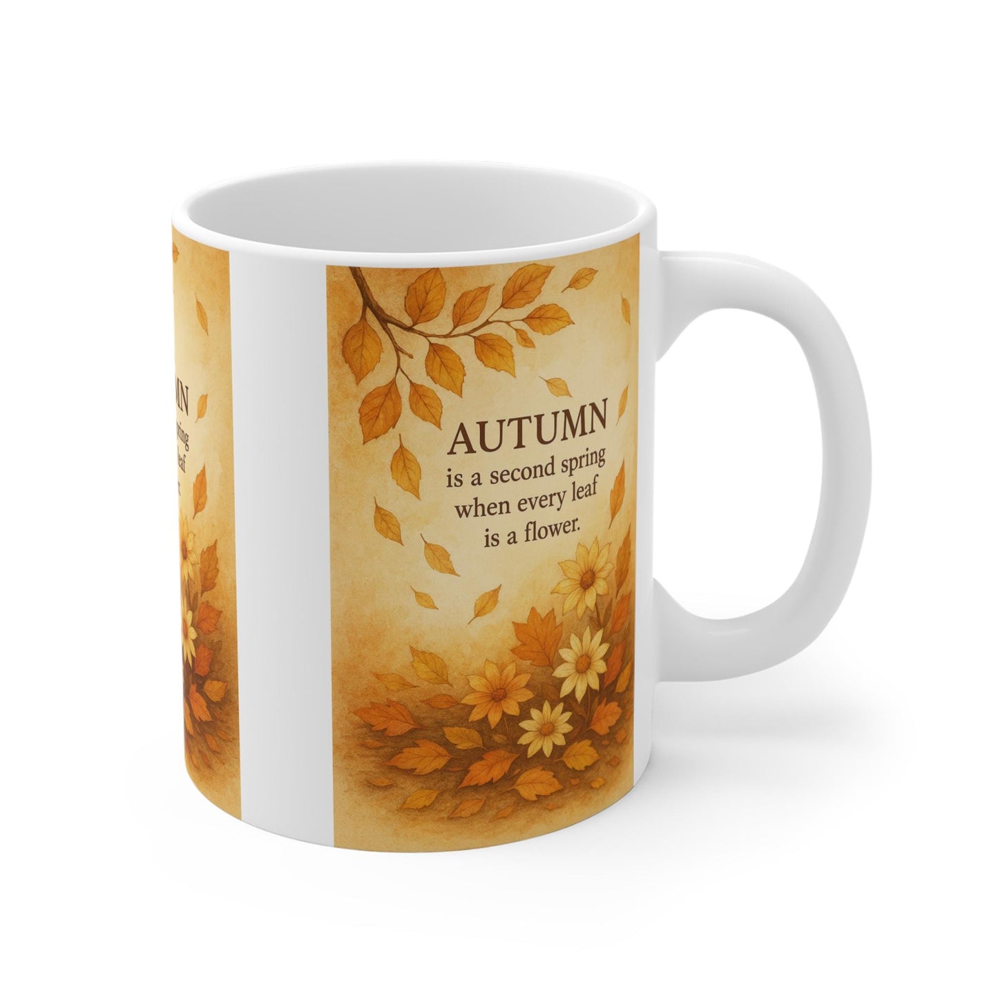 Autumn Mugs, Coffee Cup, Fall Tea Mug, Seasonal Drinkware, October Kitchen Decor