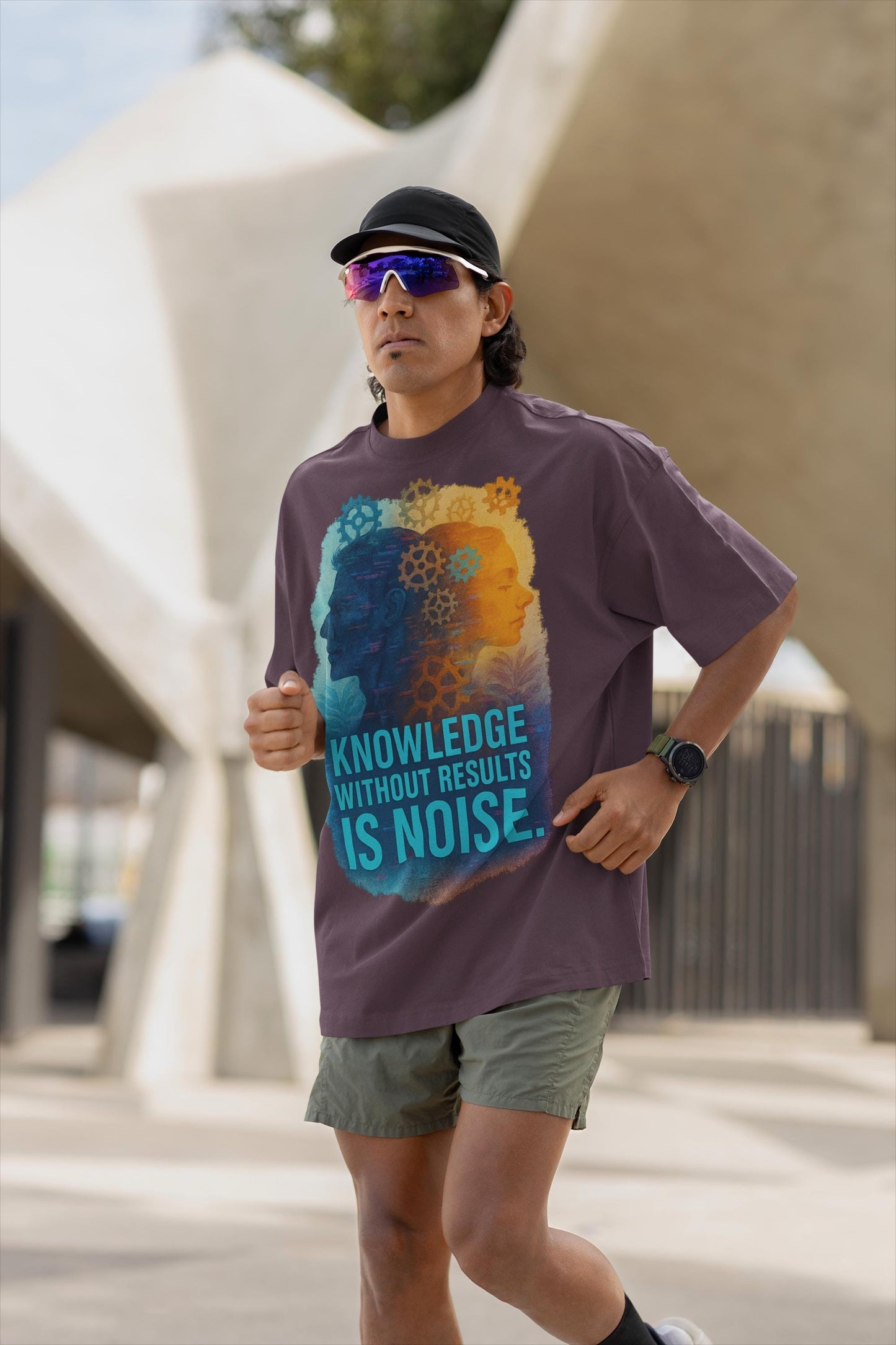 Glitch Minimalist Unisex Tee, Emotional Urban Streetwear Shirt, Gift for Traders, Powerful Quote T-shirt, Wearable Art