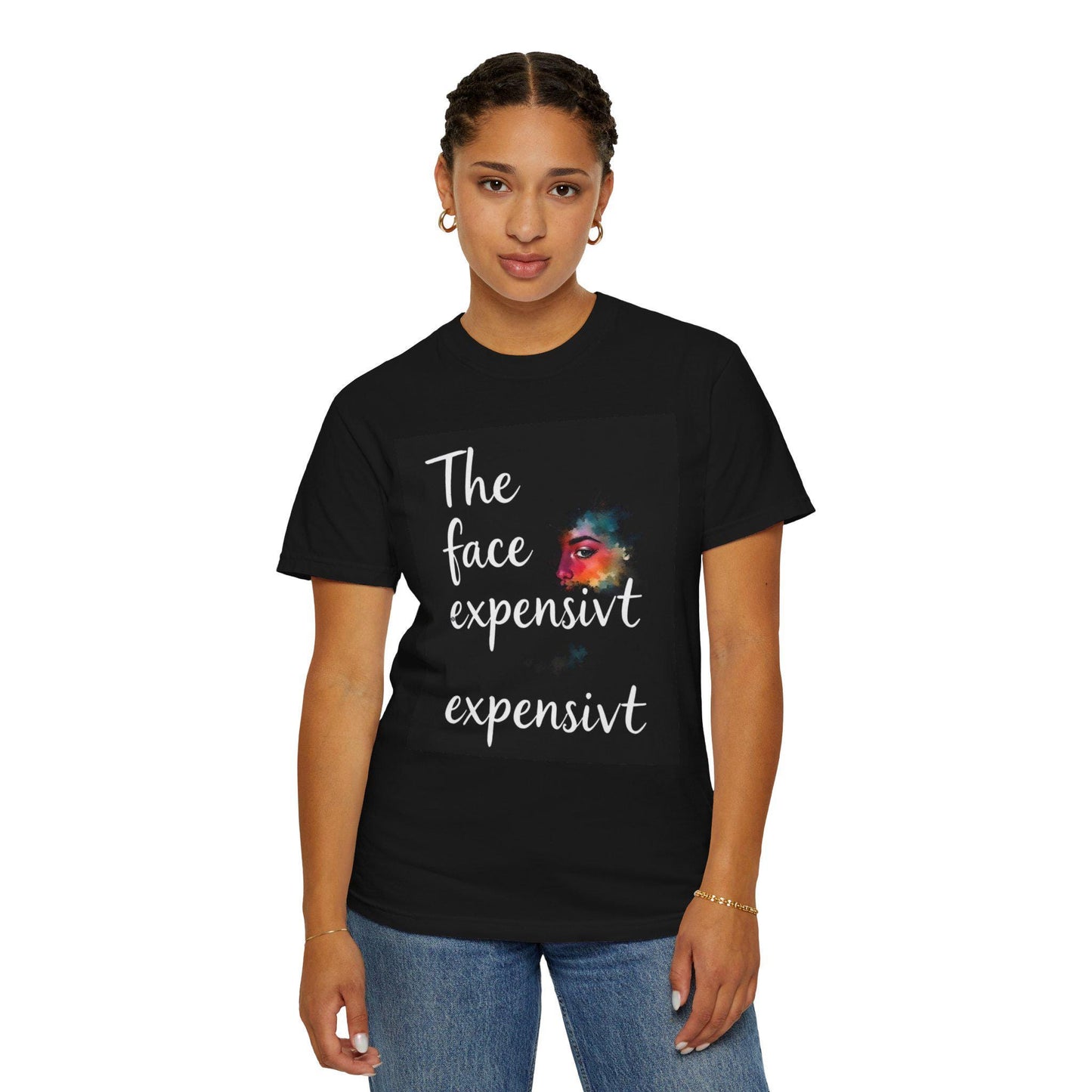 Moda Estilo Garment-Dyed T-shirt, Quality of Life Graphic Tee, Fashionable Unisex Top, Trendy Shirt, Stylish Clothing
