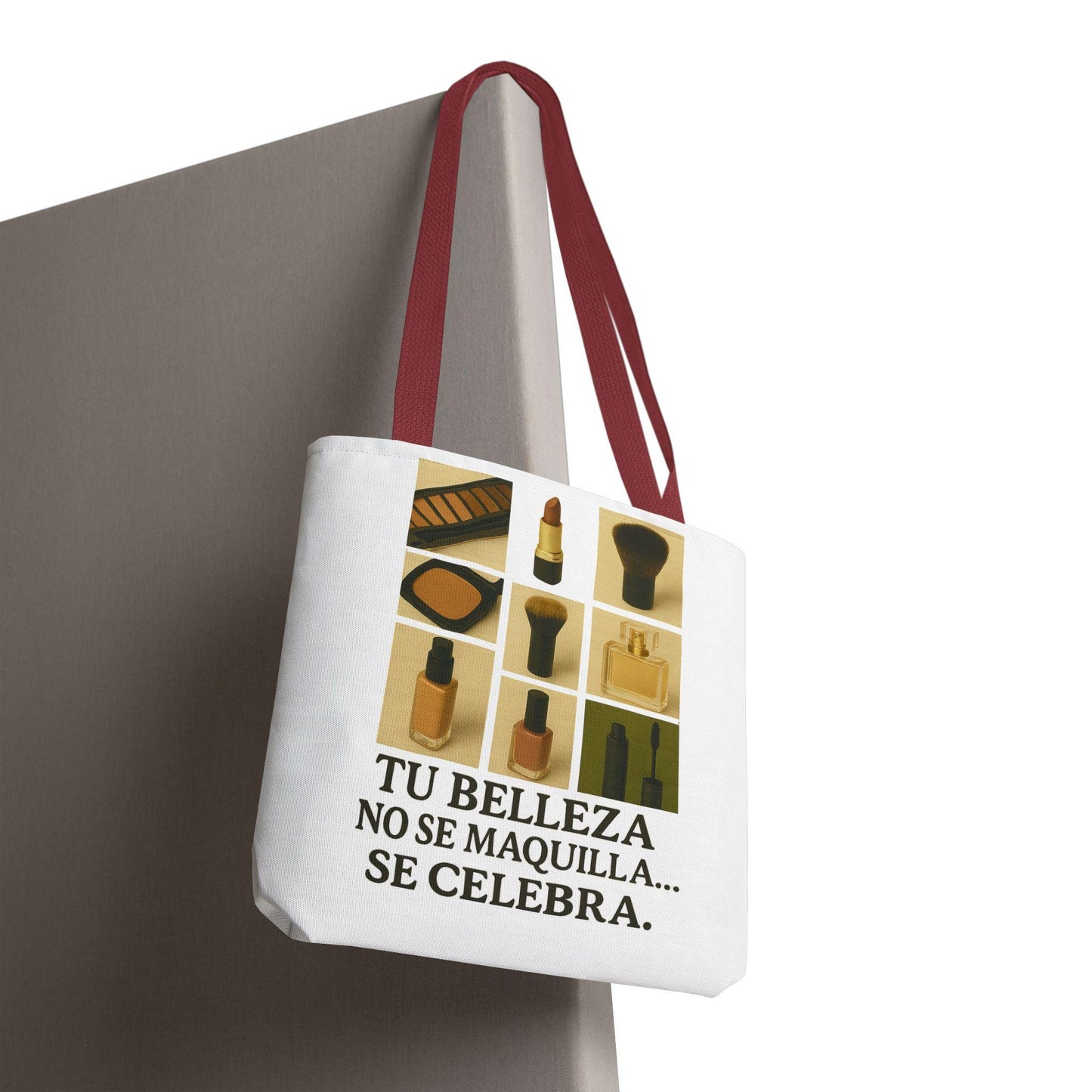 Beauty Lover Tote Bag, Cosmetic Tote, Makeup Storage Bag, Eco Friendly Bag, Gift for Her, Fashionable Tote, Beauty Theme Bag