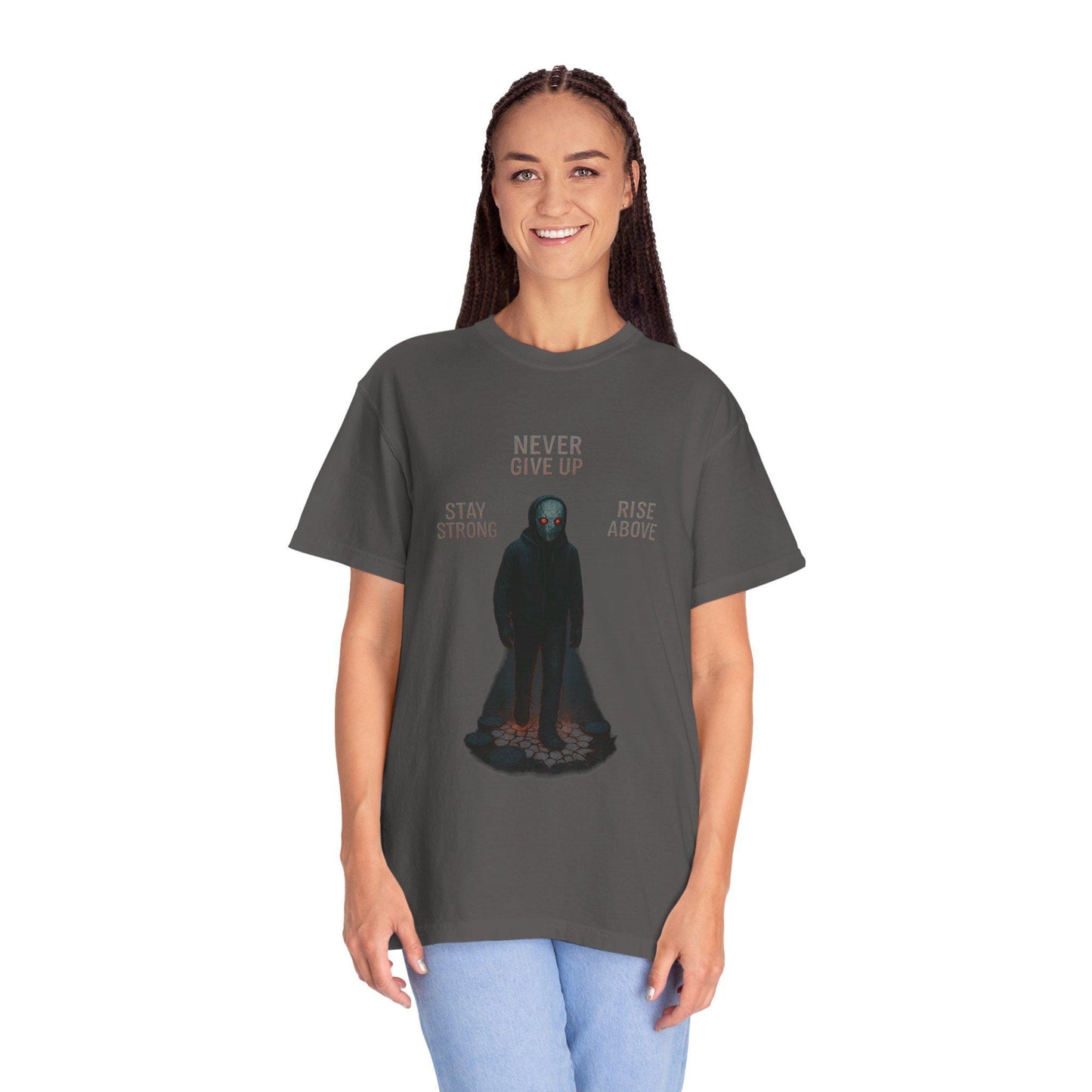 Resilience Graphic Tee, Motivational Comfort Colors Unisex Shirt, Rise Above Apparel, Emotional Fashion Gift, Never Give Up Streetwear