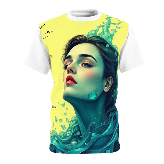 Unisex All Over Print Cut & Sew T-Shirt – Camiseta Unisex de Corte y Costura con Estampado Completo