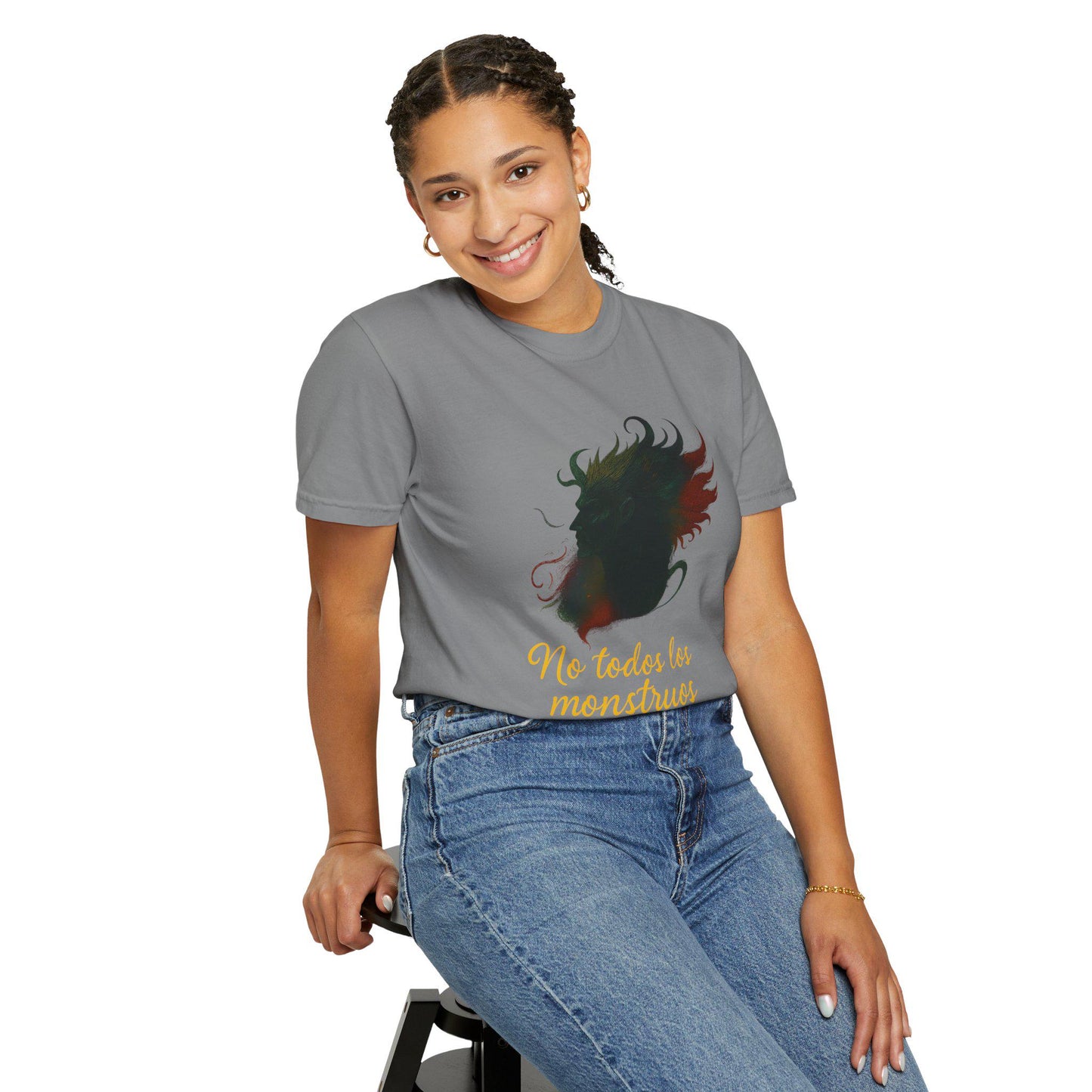 Bold Statement T-Shirt - Unisex Garment-Dyed Tee, Inspirational Quote Shirt, Unique Gift for Friends, Casual Wear, Everyday Style