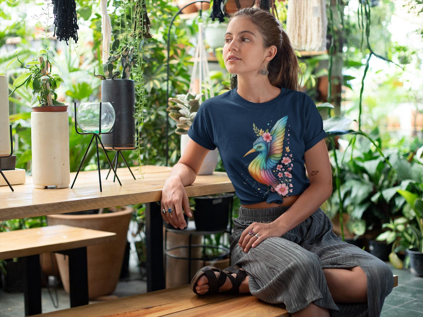 Emotional Art Graphic T-shirt, Subtle Aesthetic Design, Perfect for Creatives, Designers, Chaos is Color, Unisex Tee, Stickers, Posters