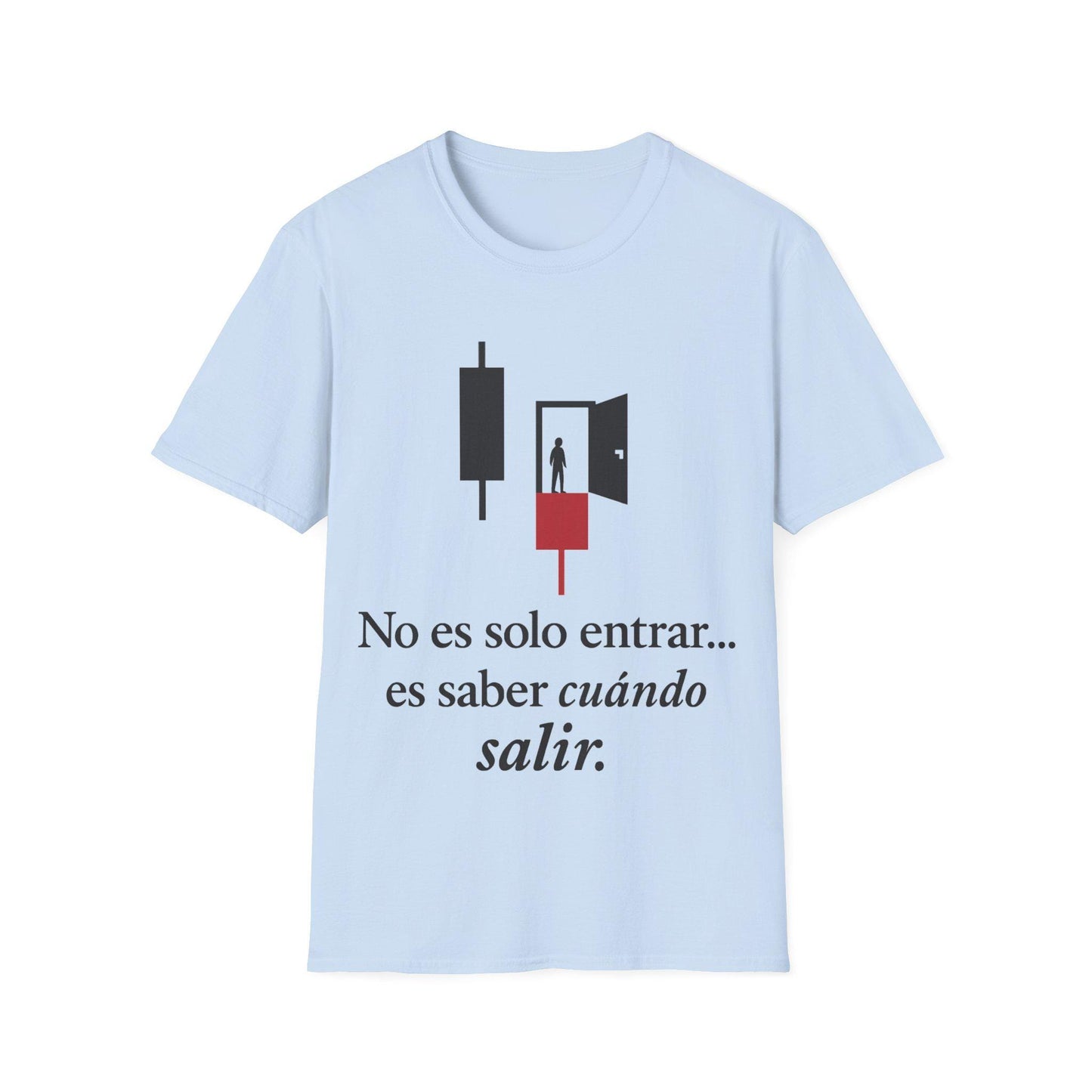 Unisex T-Shirt, Spanish Quote Design, Market Psychology Philosophy, Fits DiseConSentido, Gift Idea Tee Top Shirt, Graphic Tee Shirt