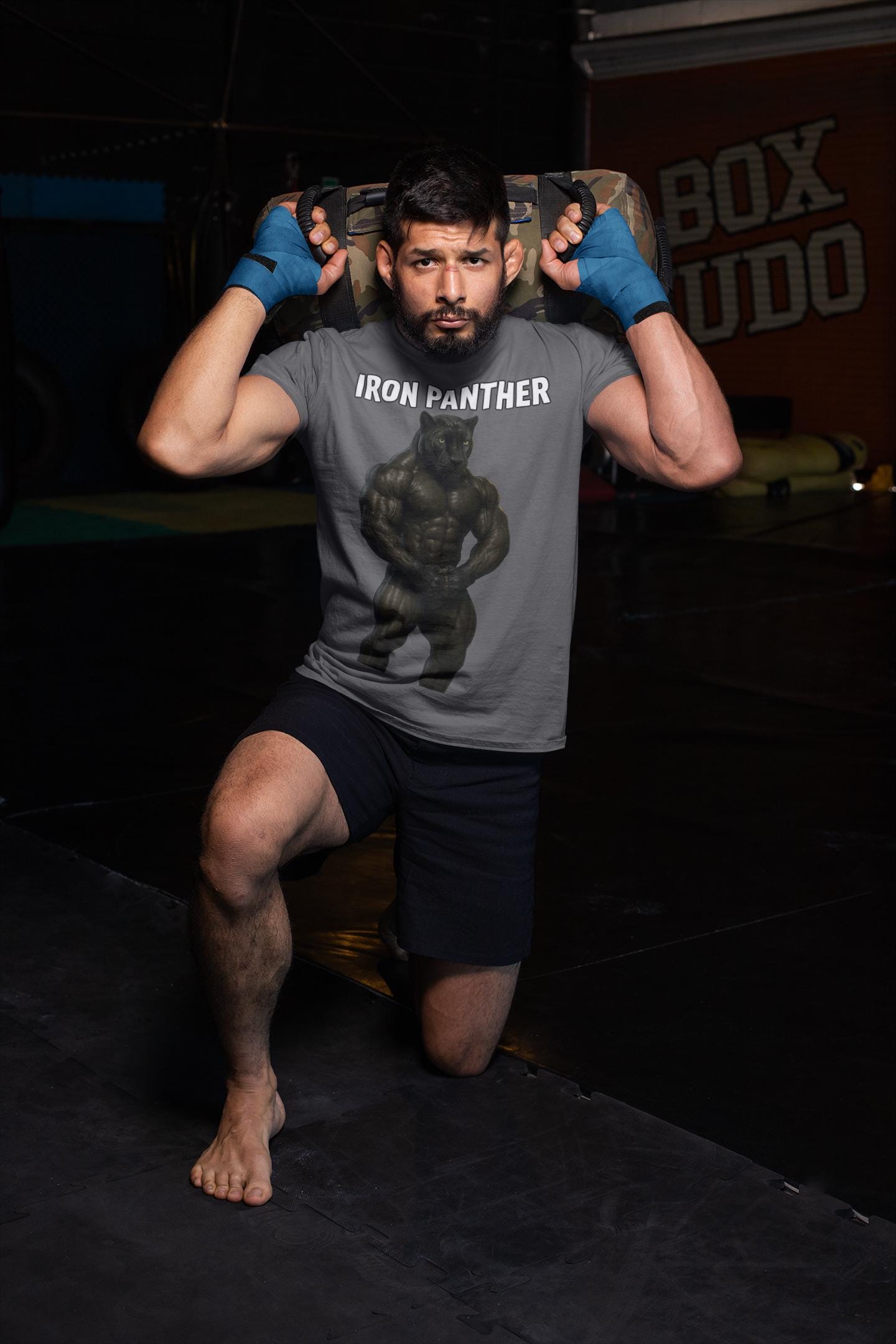 Iron Panther Unisex T-shirt - Bold Graphic Tee, Strength Resilience Style, Gym Lover Streetwear, Premium Comfort Colors, Unique Gift, US
