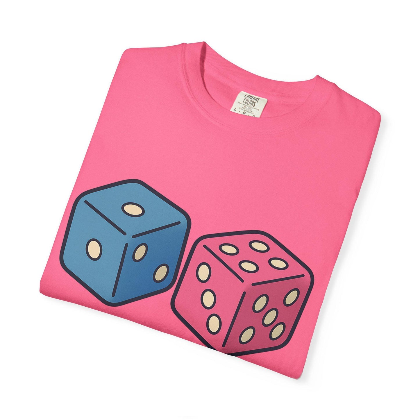 Reveal Party Unisex T-shirt | Fun Pink and Blue Design | Inclusive Baby Shower Gift, Gender Reveal Party Shirt, Creative Tee for Events,