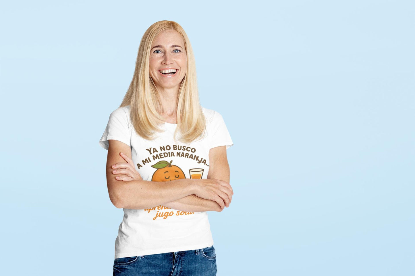 Funny Self-Love Shirt ,No More Soulmate Hunting, Citrus Empowerment Tee
