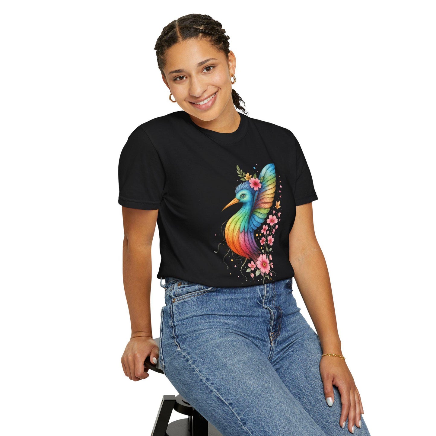 Emotional Art Graphic T-shirt, Subtle Aesthetic Design, Perfect for Creatives, Designers, Chaos is Color, Unisex Tee, Stickers, Posters
