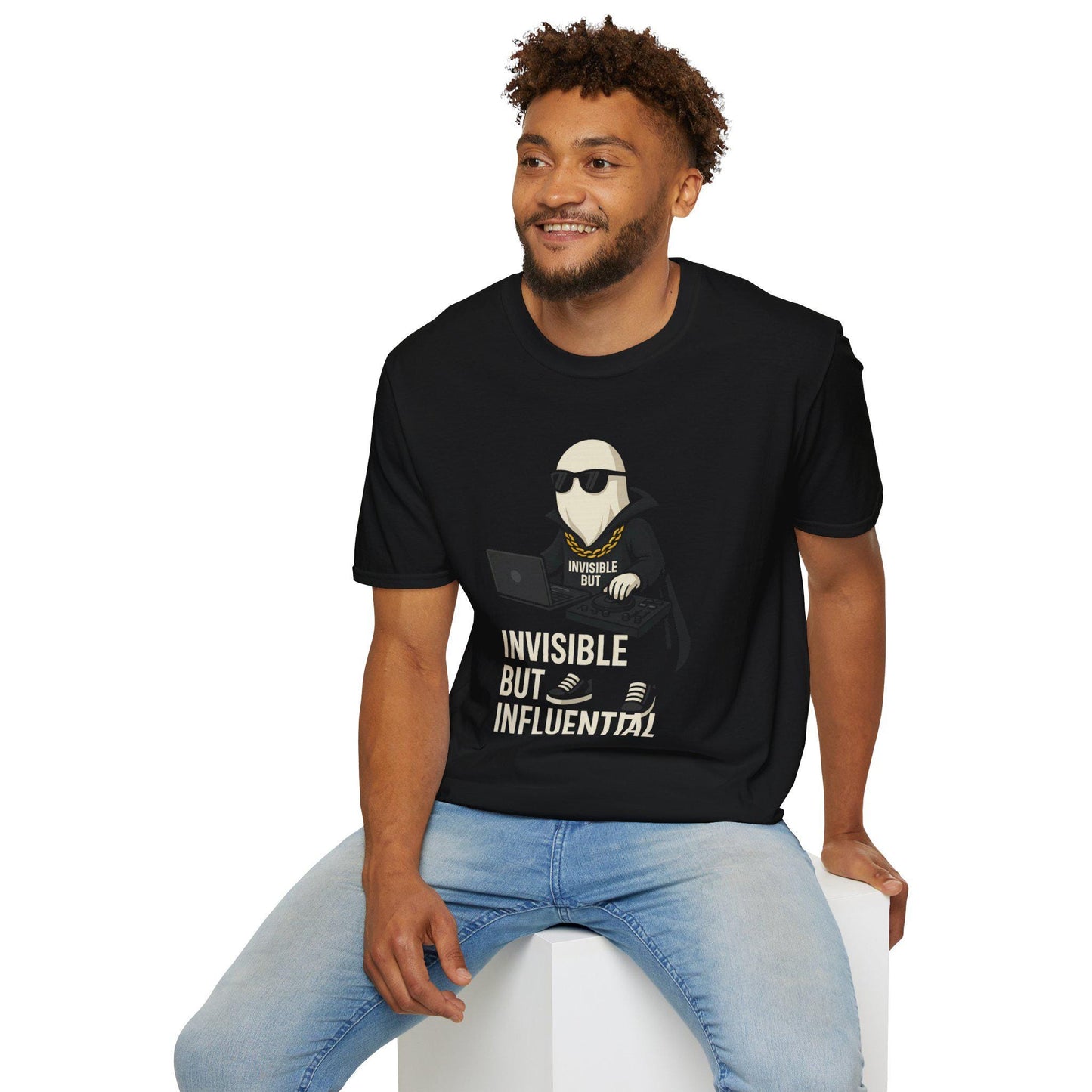 Ghost Producer Unisex T-Shirt, Music Lover Tee, DJ Streetwear Shirt, Limited Edition Graphic Top