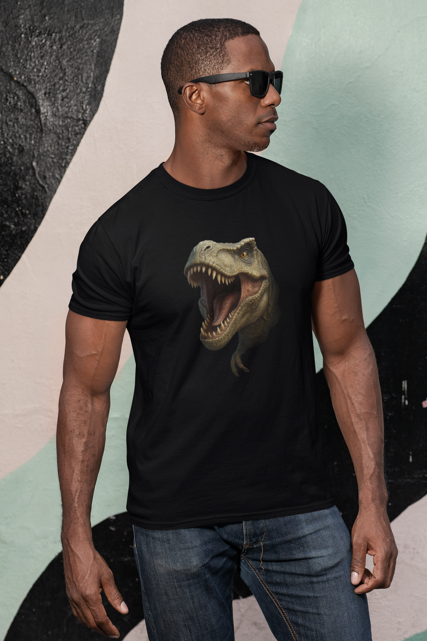 Dinosaur Roar Unisex T-Shirt – Camiseta Unisex para Amantes de los Dinosaurios